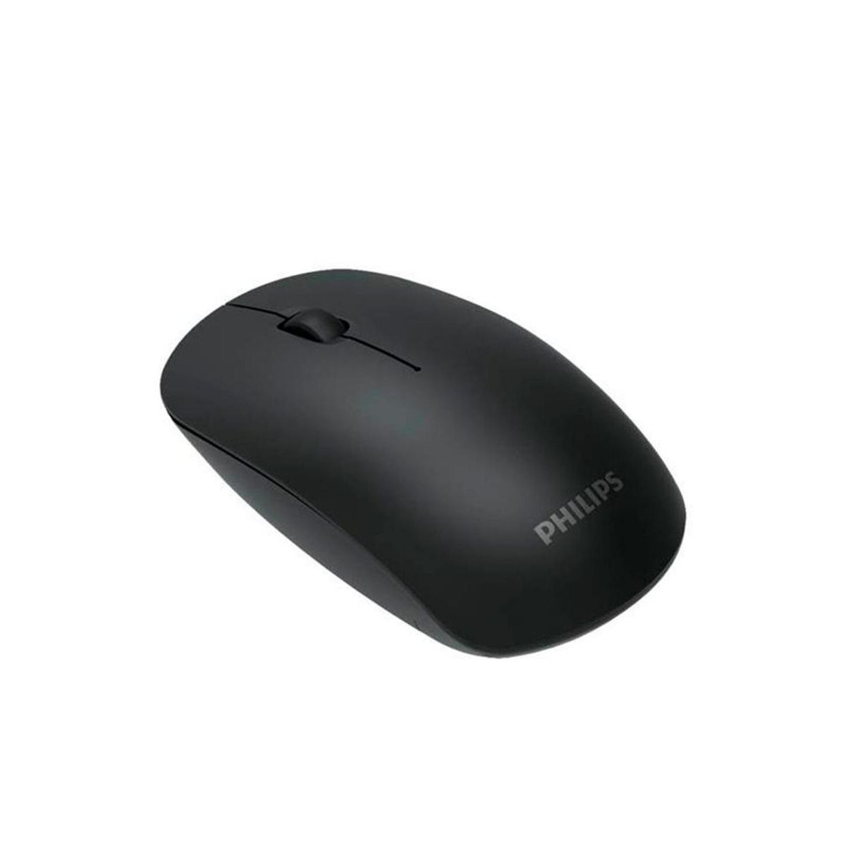 PHILCO - Mouse Inalambrico USB Ergonomico 3 Botones Negro Philco Pro