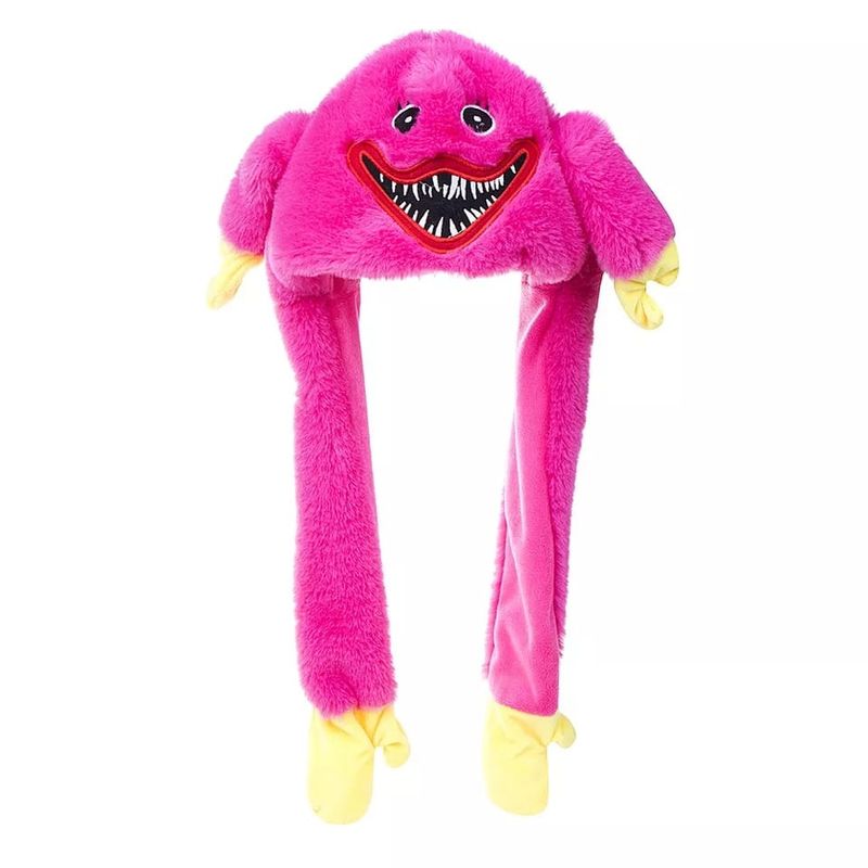 GENERICO - Gorro Huggy Wuggy Mueve Las Orejas Y Tiene Luz Rosado