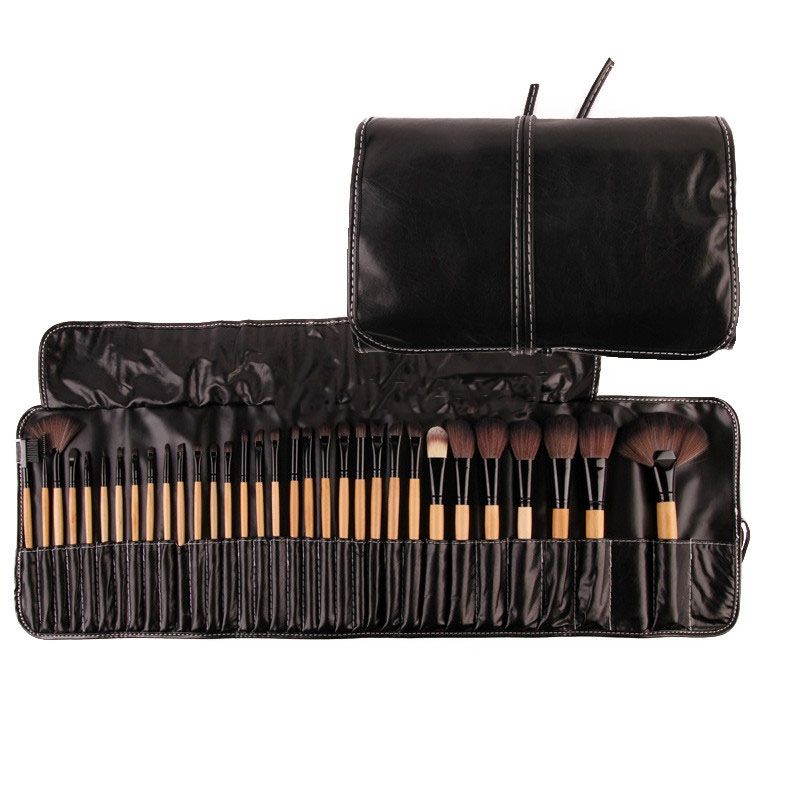 GENERICO - Set de 32 piezas de pinceles y brochas de maquillaje