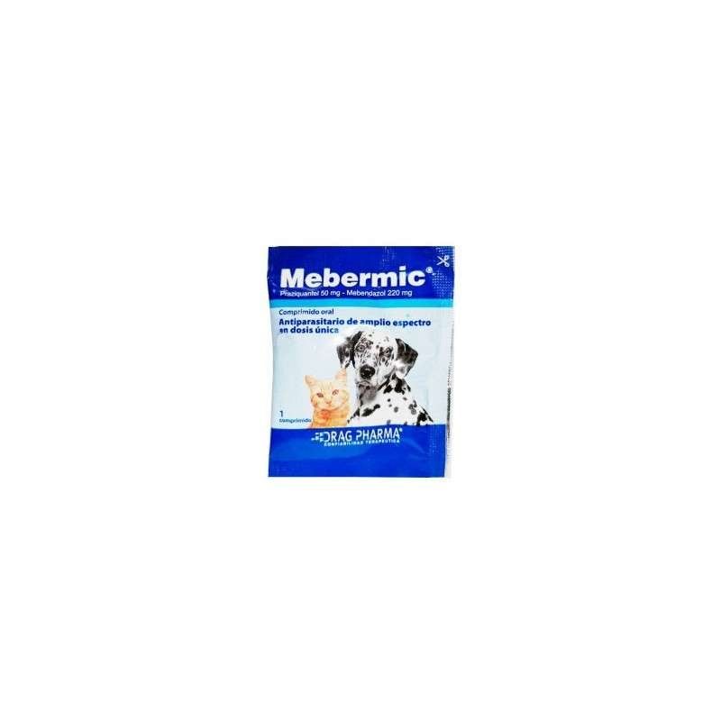 Dragpharma - Mebermic Antiparasitario Intestinal para Perros y Gatos