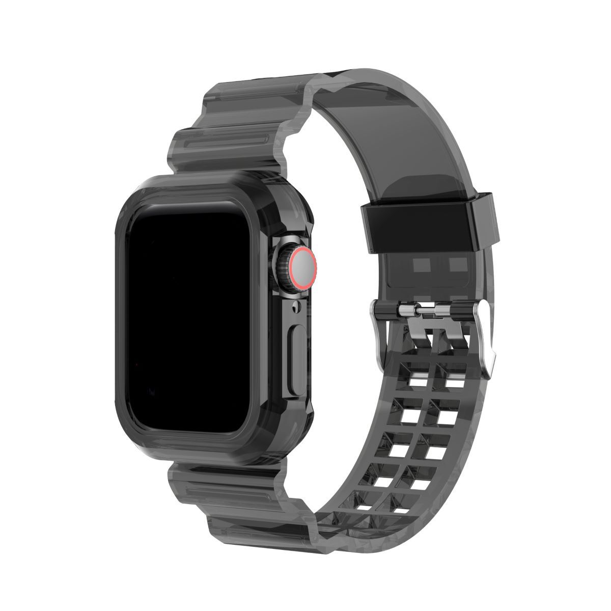 GENERICO - Correa de silicona compatible con Apple Watch y otros 38-40-41mm Negro