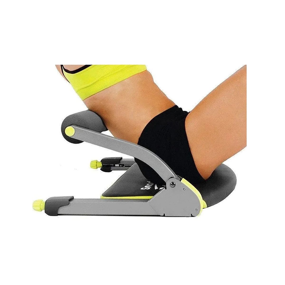 SPORTIME - Maquina Abdominales Pro 6 En 1 Con Bandas Multifuncional