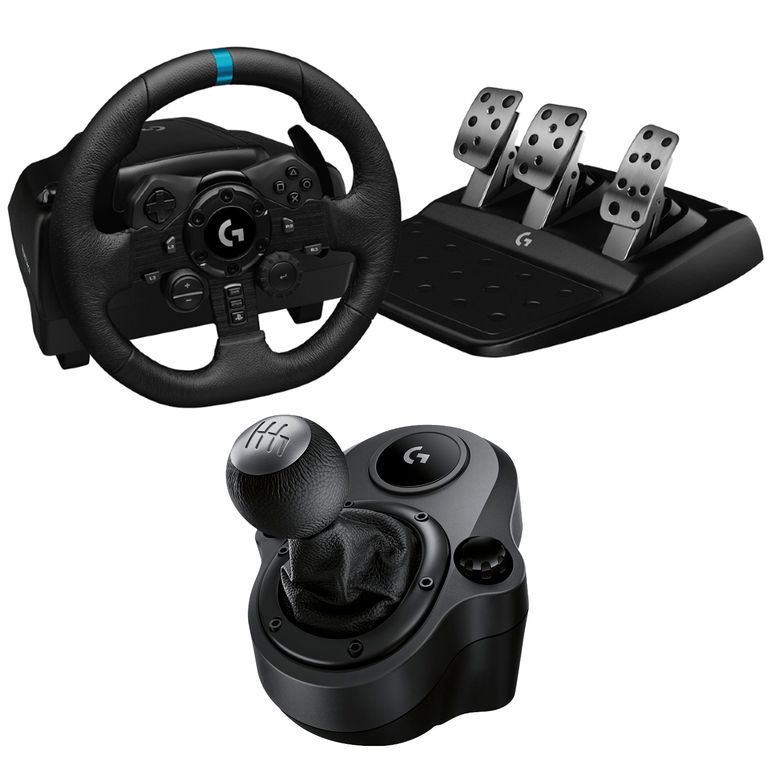 LOGITECH Volante y Palanca G923 Para Ps3 Ps4 Ps5 Pc