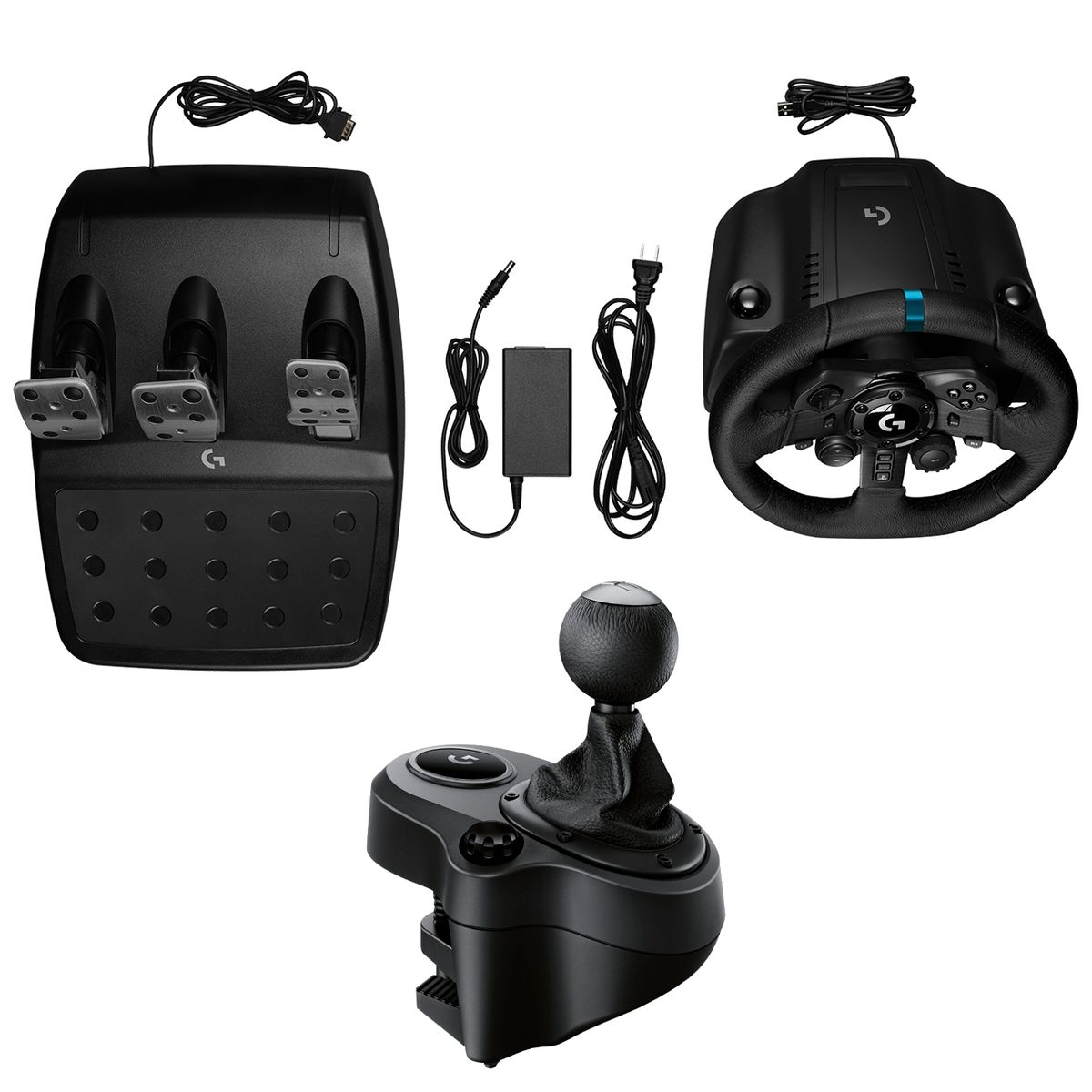 LOGITECH - Volante y Palanca Logitech G923 Para Ps3 Ps4 Ps5 Pc