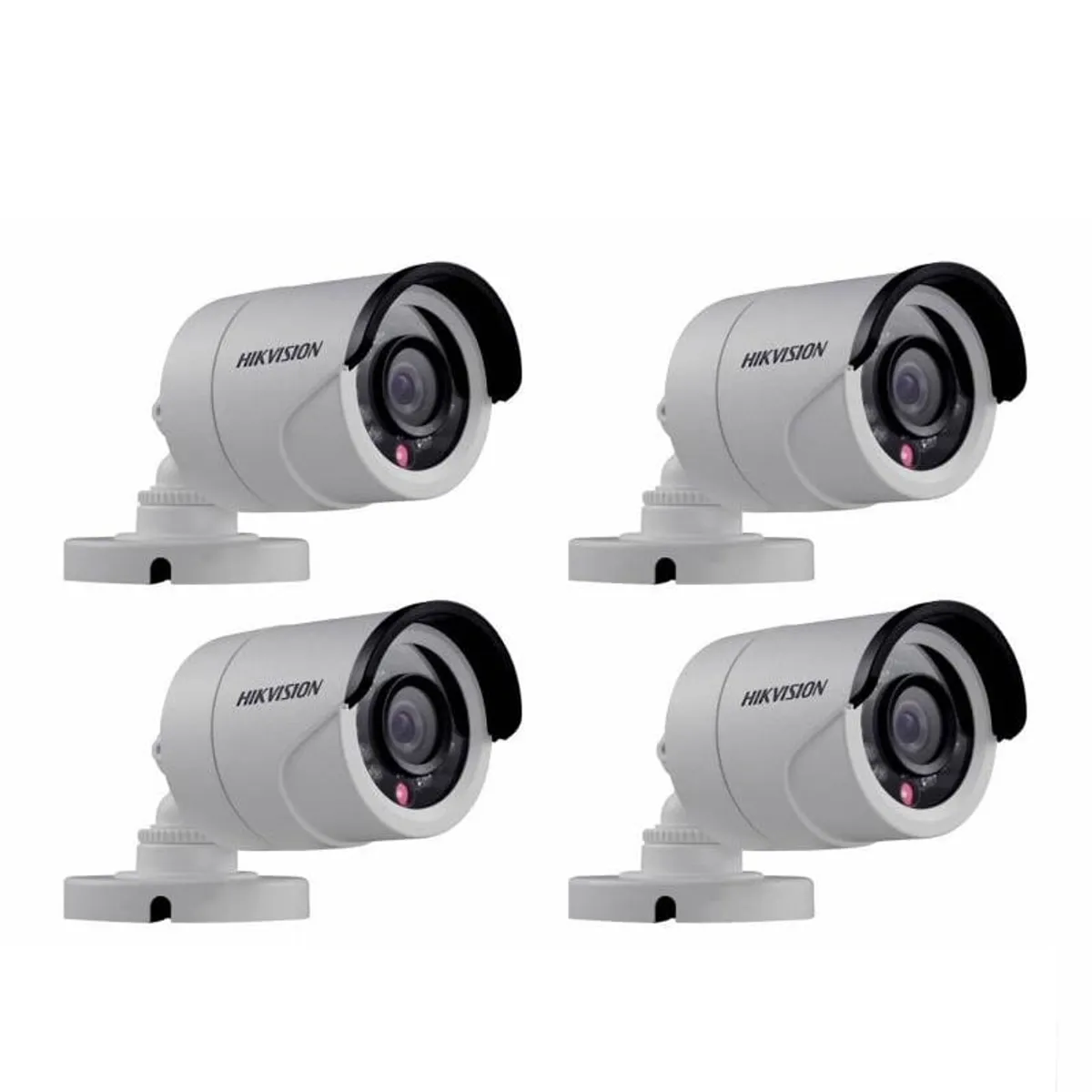 HIKVISION - KIT DVR 4 Camaras de Seguridad HD Hikvision 1TB Full Pack