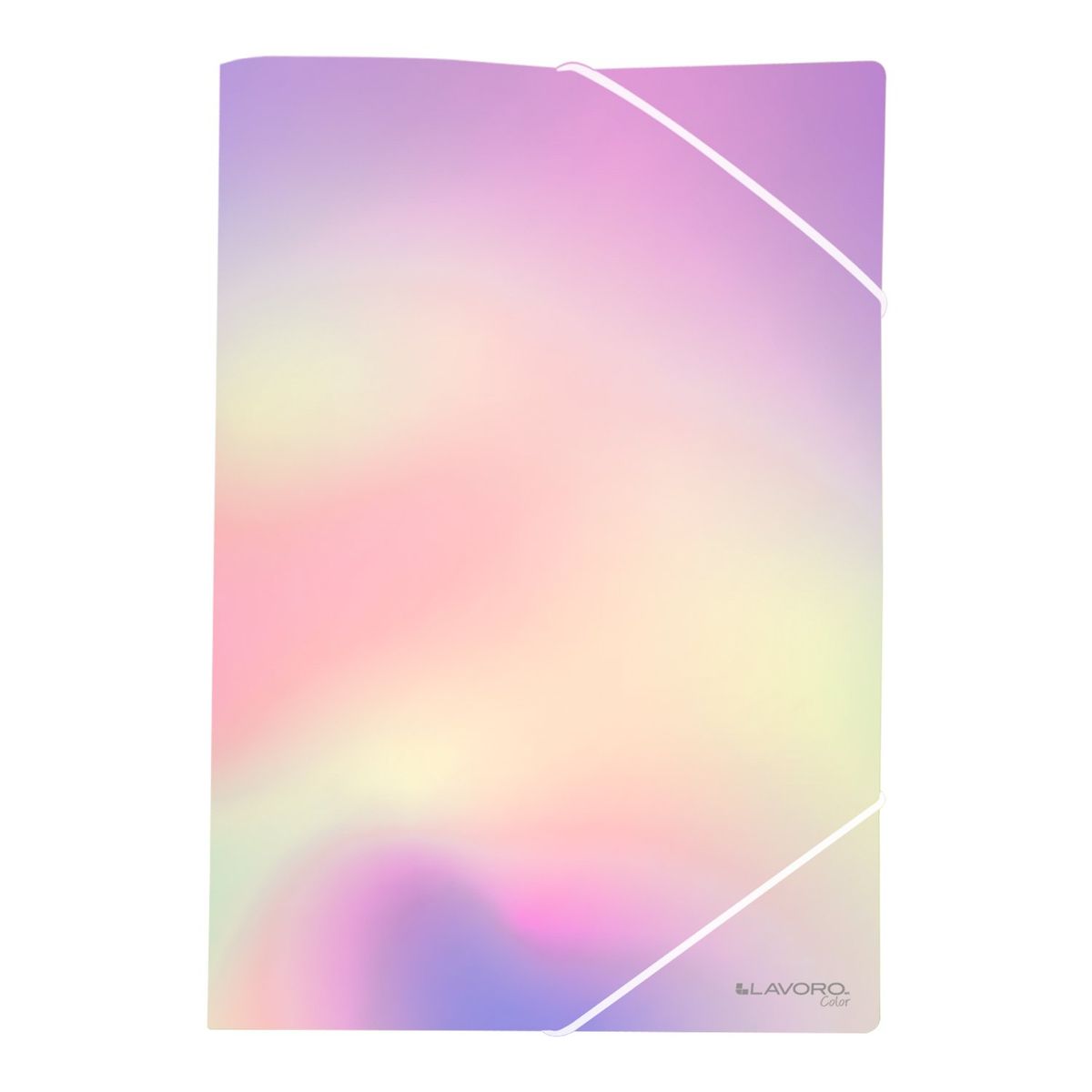 LAVORO - Carpeta Portadocumentos Con Elastico A4 Holografica Lavoro