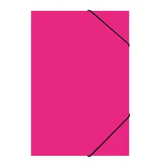 LAVORO - Carpeta Con Elastico Oficio Cartulina Fucsia Fultons