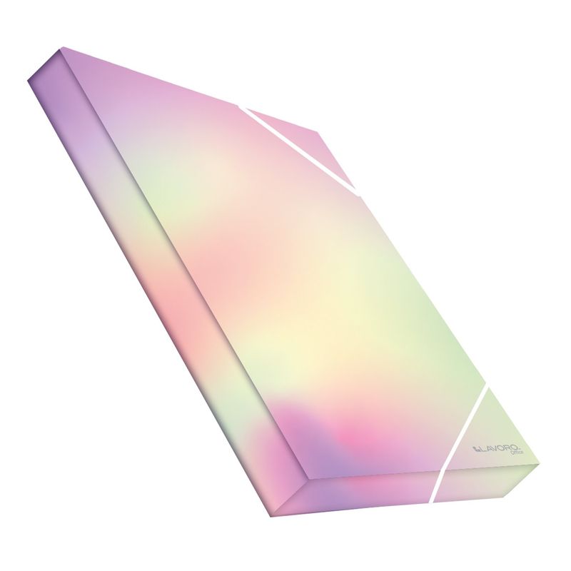 LAVORO - Carpeta Caja Con Elastico Oficio Holografica Lavoro