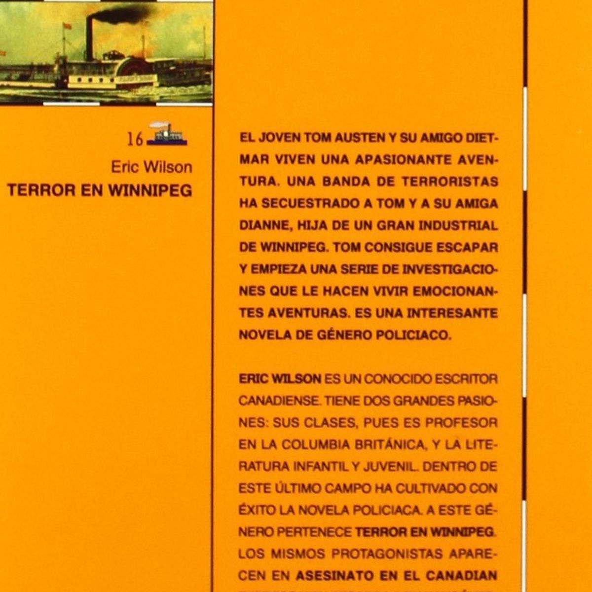 TOP10BOOKS - LIBRO Terror En Winnipeg - Terror En Winnipeg