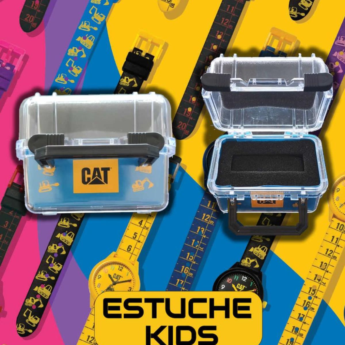 CAT - RELOJ CAT NIÑOS KD-410-08-217 KIDS - Negro