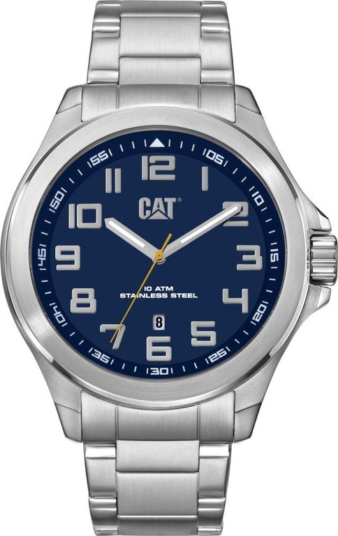Reloj Caterpillar Hombre Pu-241-11-616 Operator 45Mm Analogo Plateado TALLA UNICA