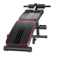 Banca Abdominales Full Pro Biceps Triceps Plegable Sportime