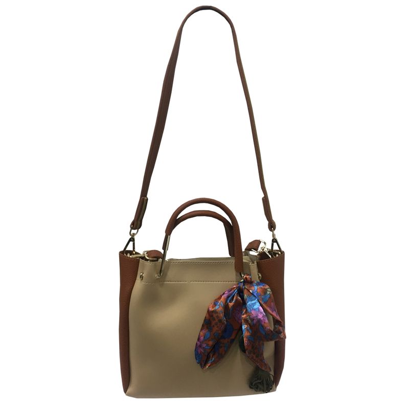 TODOPIEL - Cartera Ecocuero Mujer Beige Todopiel
