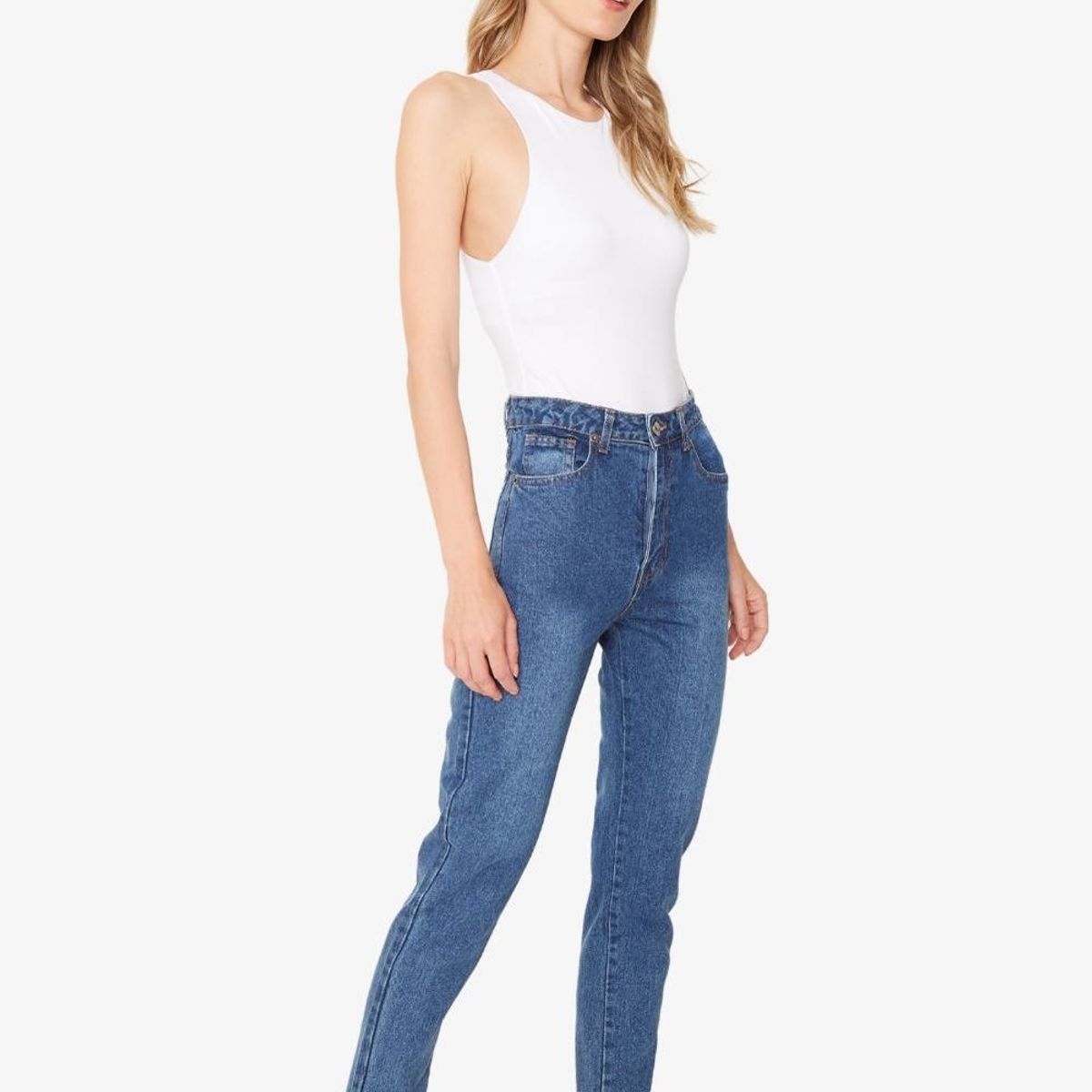 JACINTA TIENDA - Jeans Juana azul Jacinta Tienda