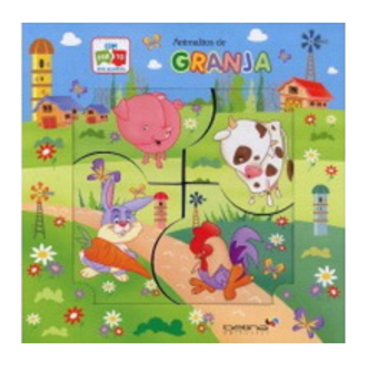 TOP10BOOKS - LIBRO Comparto Mis Cuentos - Animalitos De La Granja