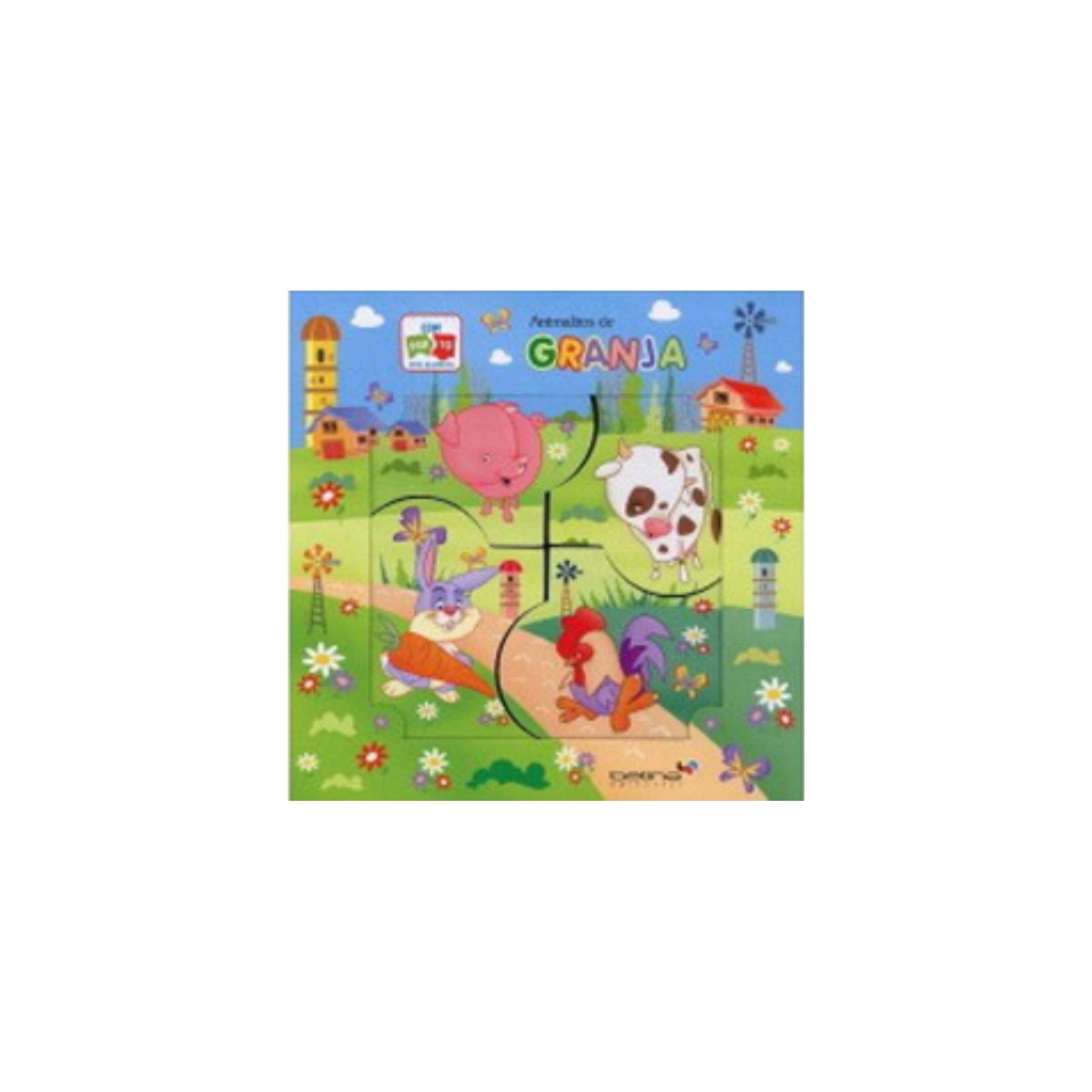 TOP10BOOKS - LIBRO Comparto Mis Cuentos - Animalitos De La Granja
