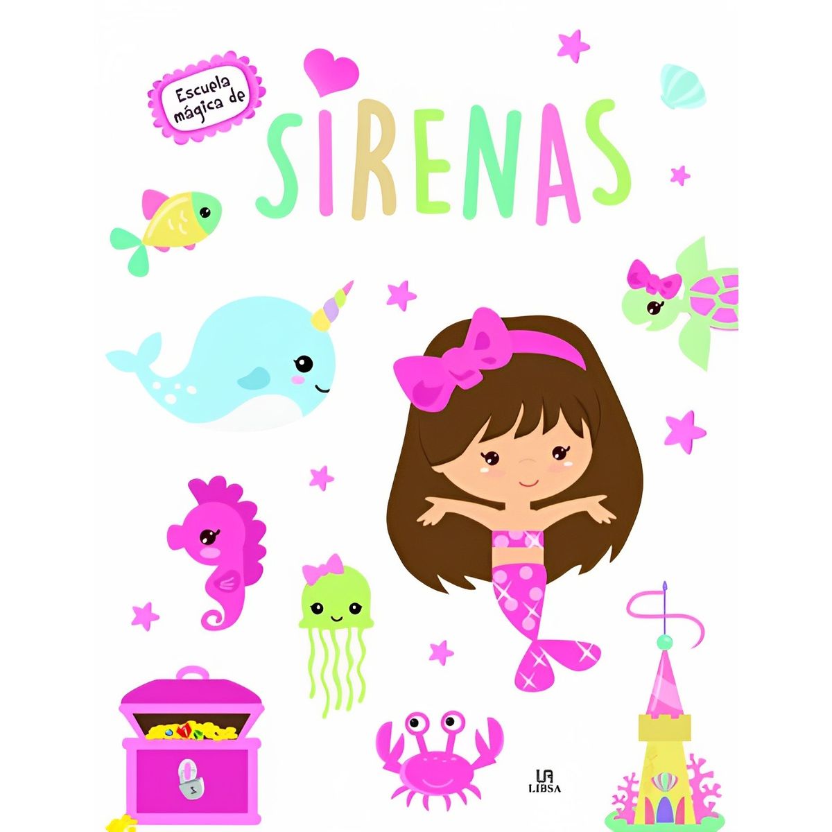 TOP10BOOKS - LIBRO Escuela Magica De Sirenas - Escuela Magica De Sirenas