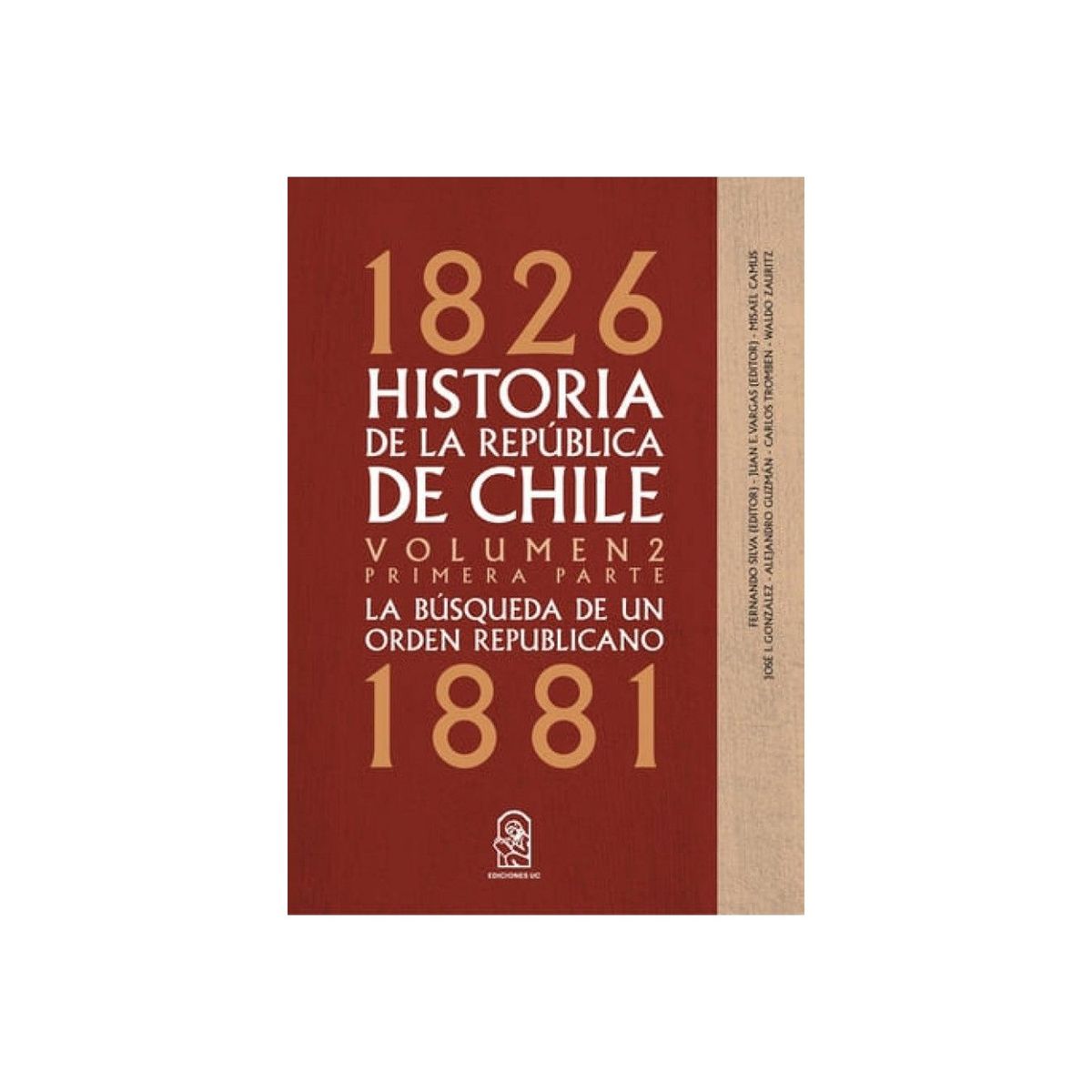 TOP10BOOKS - LIBRO Historia De La República De Chile Vol.2 Primera Parte canales oficiales