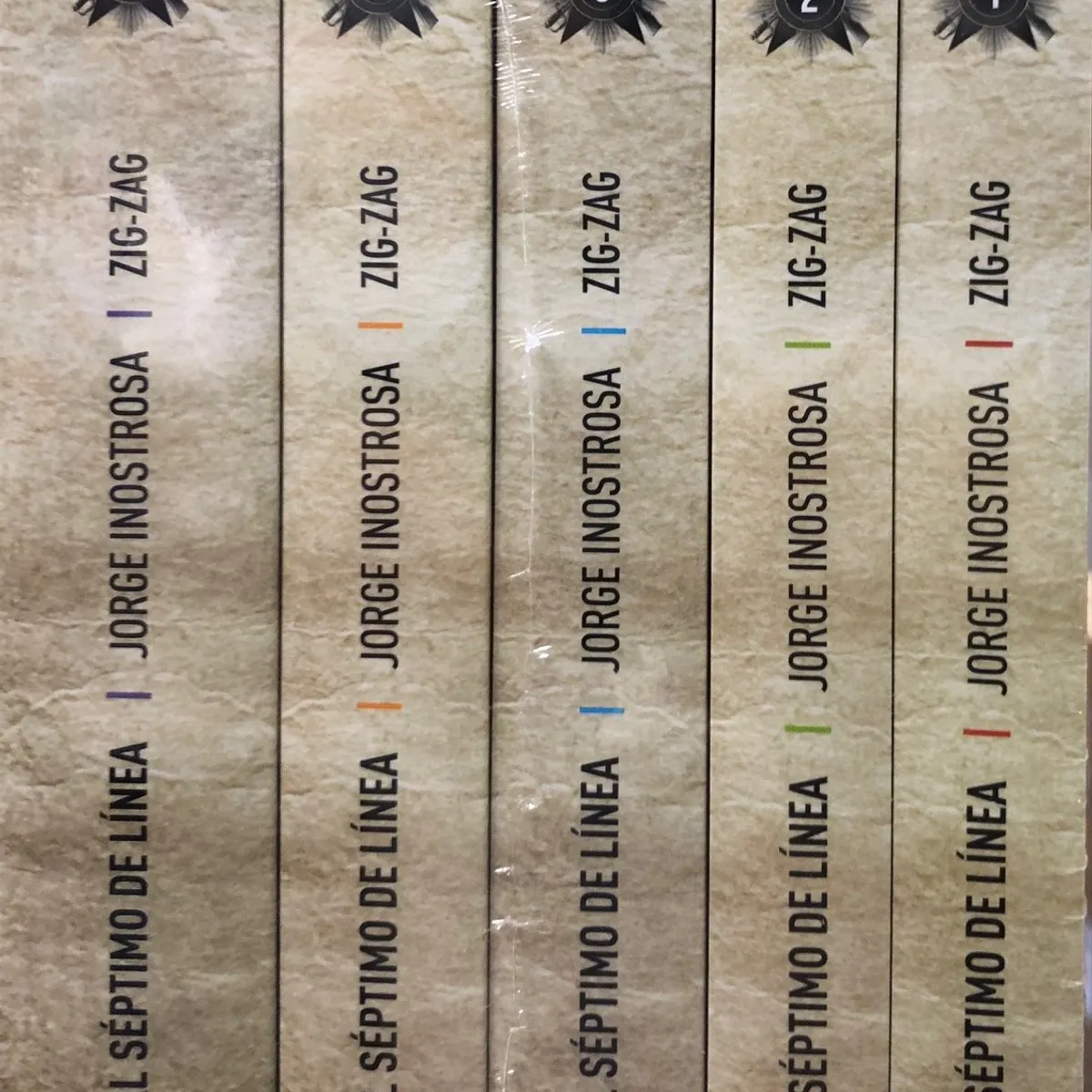 TOP10BOOKS - LIBRO Adiós Al Séptimo De Linea (5 Tomos) - Adiós Al Séptimo De Linea (5 Tomos)