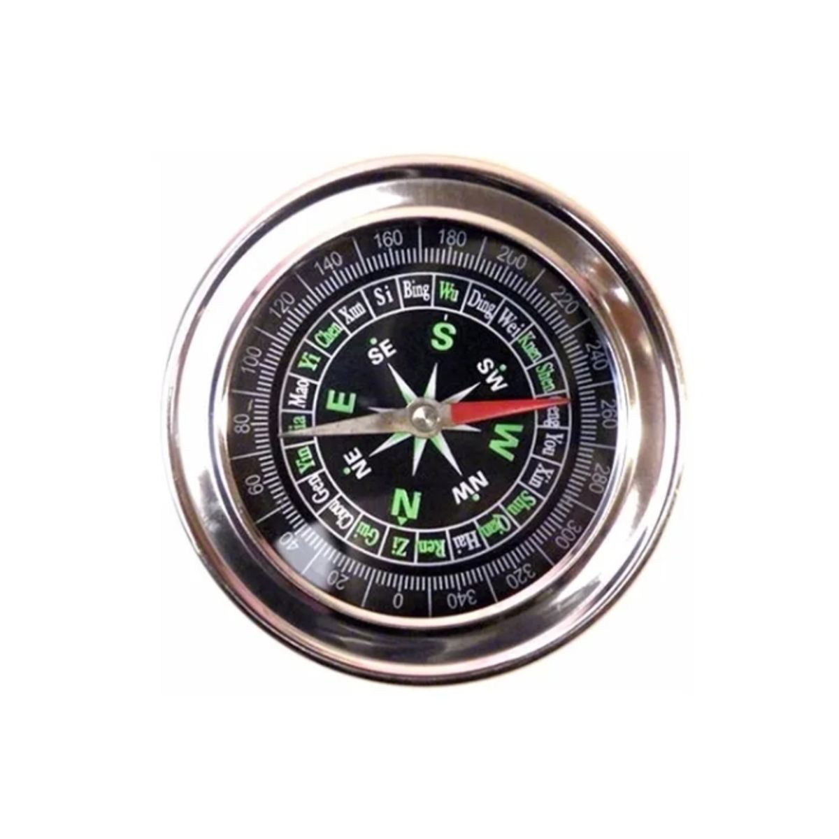 ESHOPANGIE - Brújula Acero Inoxidable 77mm X 14mm