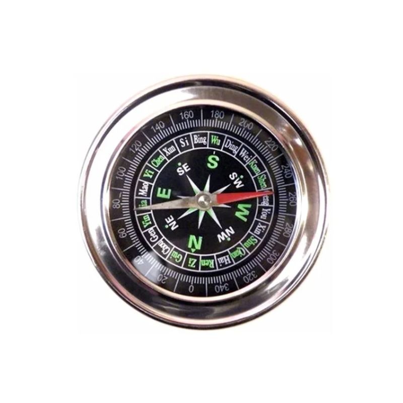 ESHOPANGIE - Brújula Acero Inoxidable 77mm X 14mm