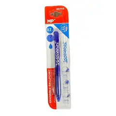 MP - Lapiz Tinta Gel Borrable Pasta 07mm - Azul