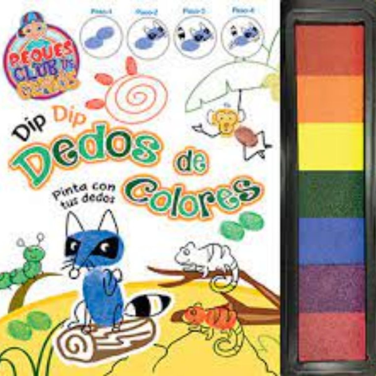 TOP10BOOKS - LIBRO Peques - Club De Genios - Dedos De Colores