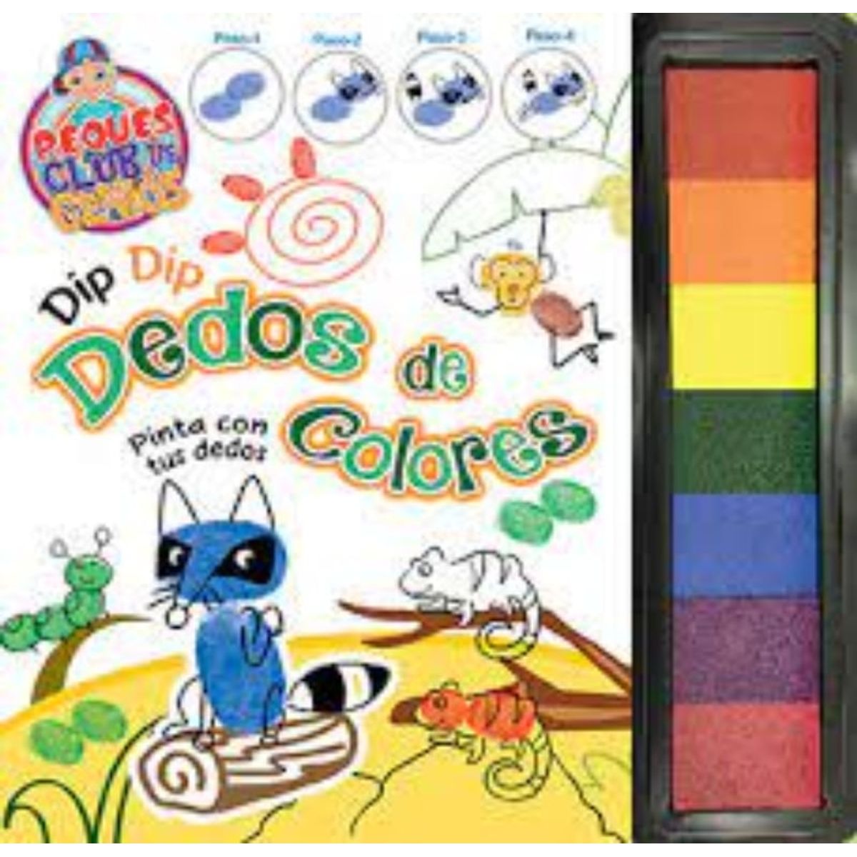 TOP10BOOKS - LIBRO Peques - Club De Genios - Dedos De Colores