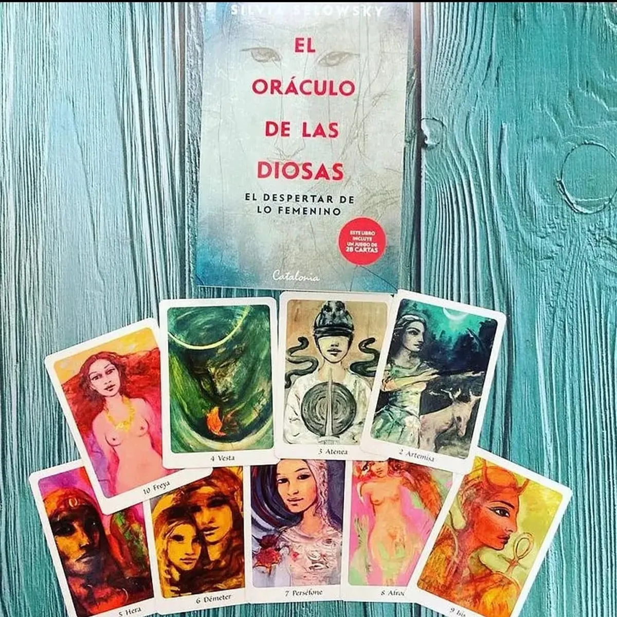 TOP10BOOKS - El Oráculo De Las Diosas (Libro+Cartas)
