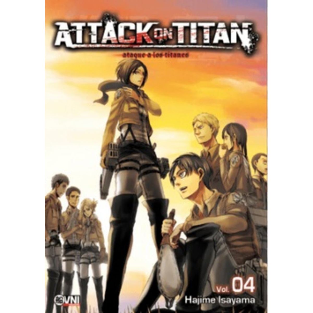 TOP10BOOKS - LIBRO Attack On Titan - Nro.04 - Attack On Titan - Nro.04