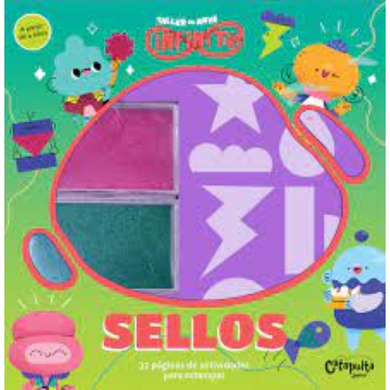 TOP10BOOKS - Libro TALLER DE ARTE INFINITO - SELLOS