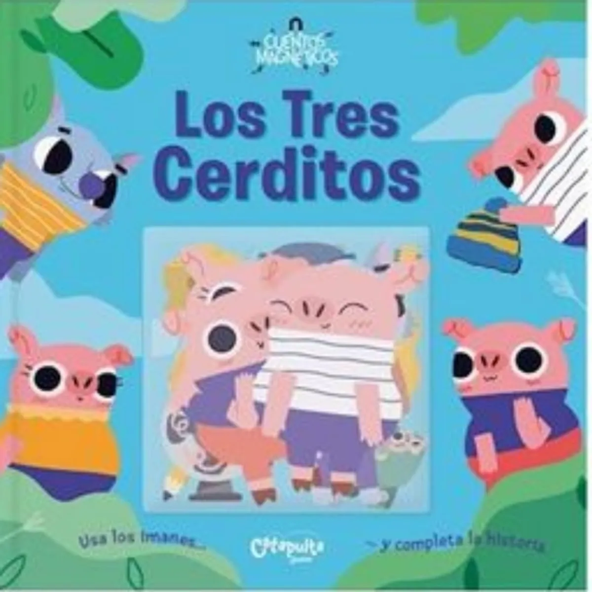 TOP10BOOKS - LIBRO Cuentos Magneticos: Los Tres Cerditos