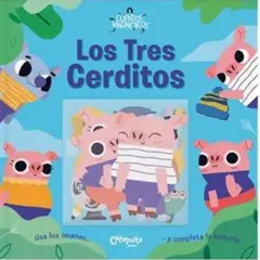 TOP10BOOKS - Libro Cuentos Magneticos: Los Tres Cerditos -666-