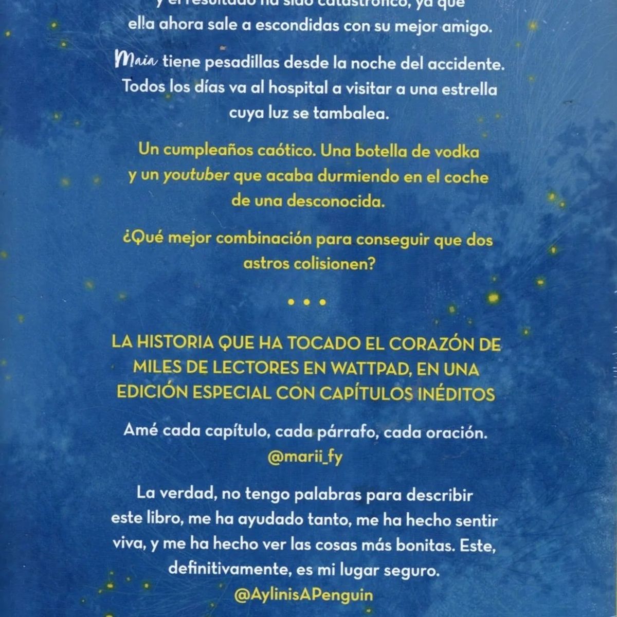 TOP10BOOKS - LIBRO Hasta Que Nos Quedemos s i n Estrellas