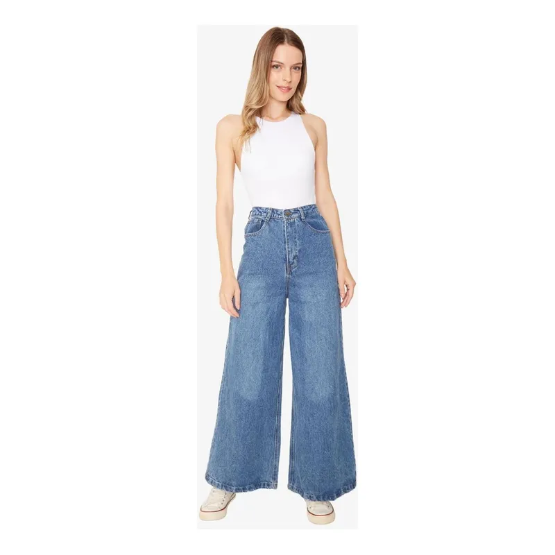 JACINTA TIENDA - Jeans María azul Jacinta Tienda.-----