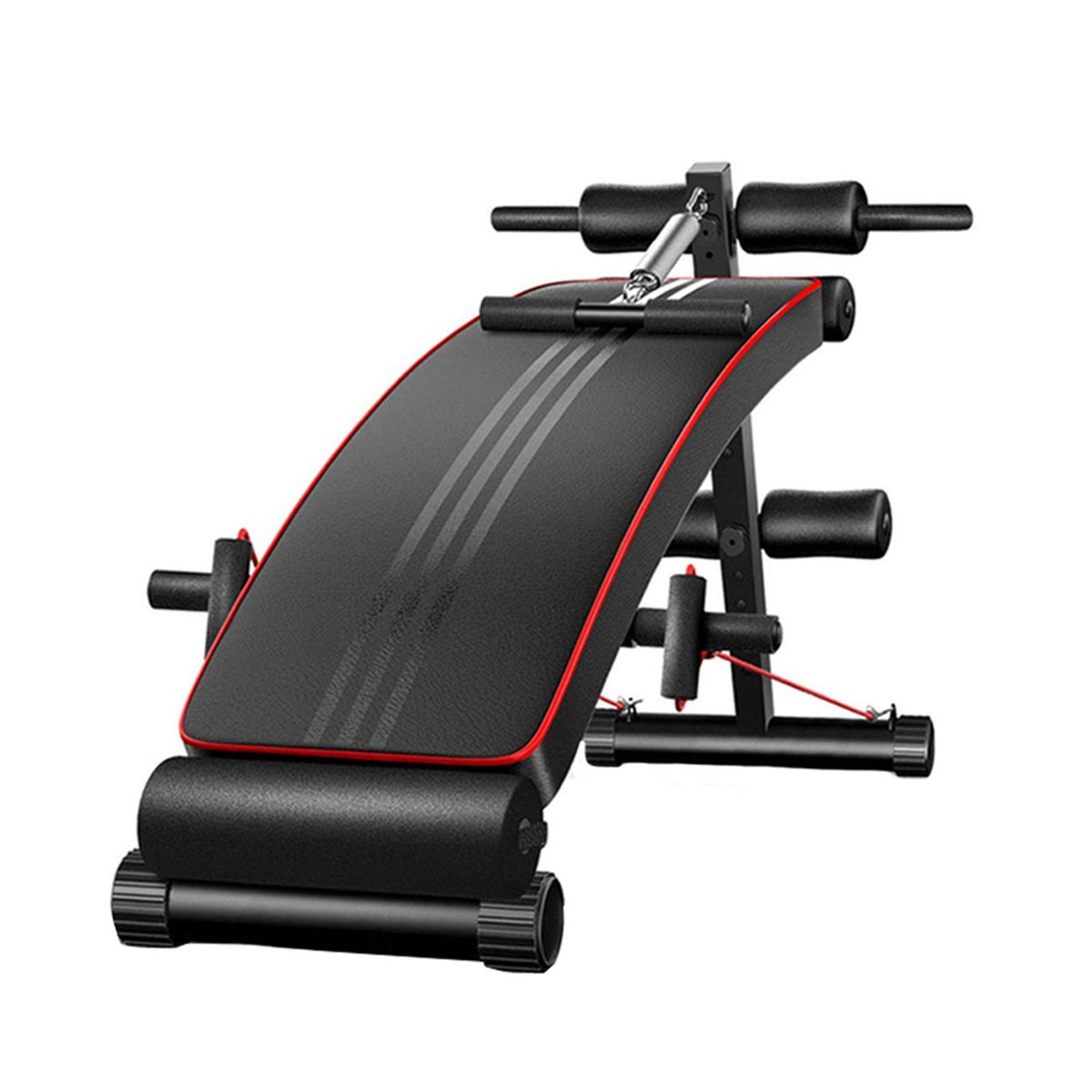 21K SPORTS - Banca Abdominales Full Pro Biceps Triceps Con Bandas