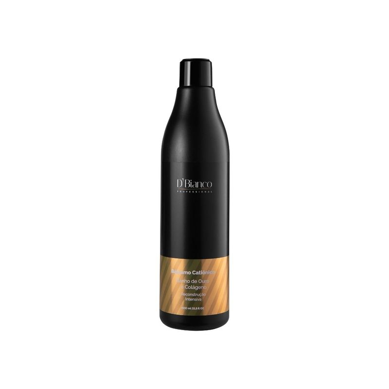 GENERICO - Bálsamo Catiónico Baño de Oro y Colágeno DBianco 1000 Ml