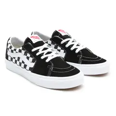 VANS - Zapatillas Unisex SK8-Low (C/S) Checker Negra