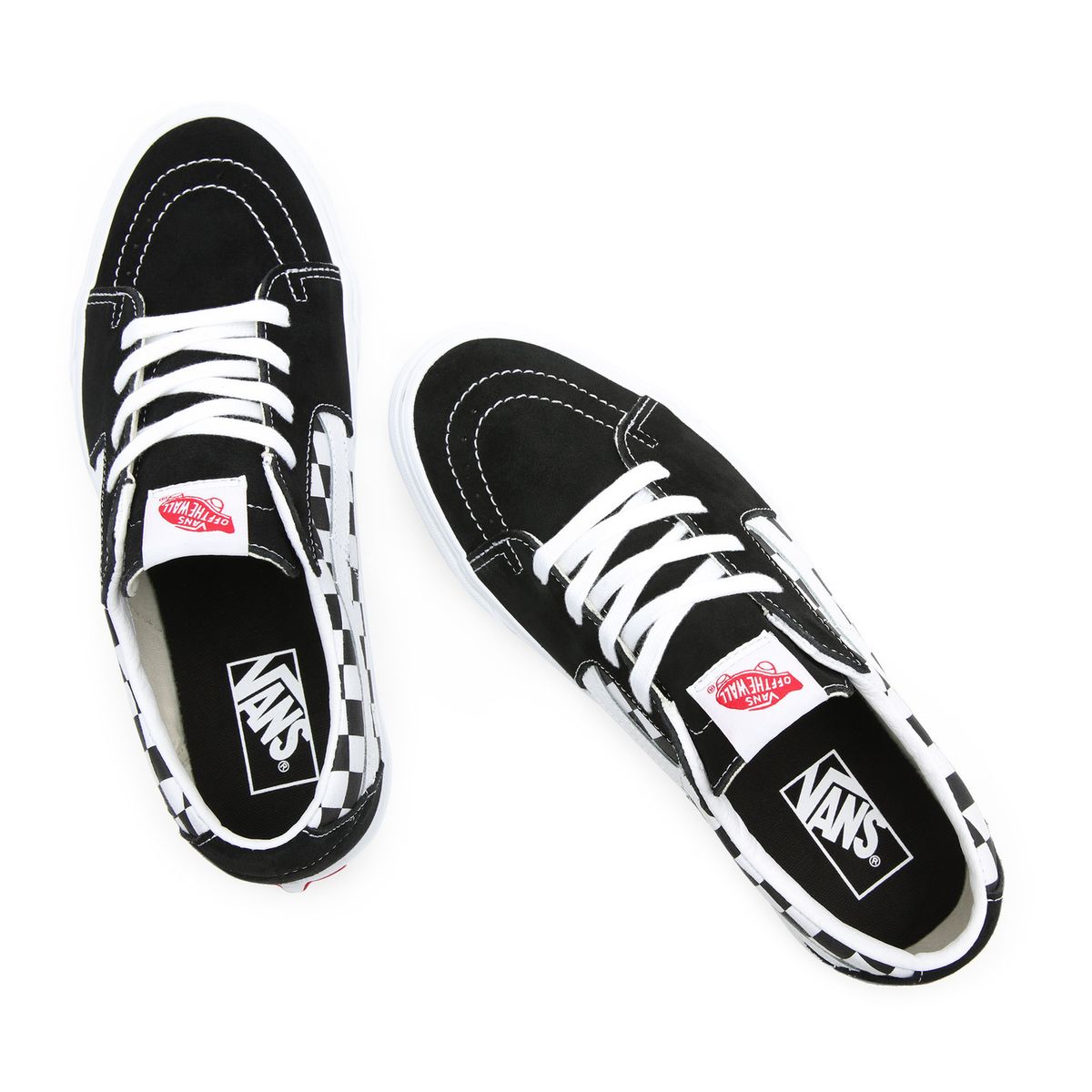 VANS - Zapatillas Unisex SK8-Low (C/S) Checker Negra VANS