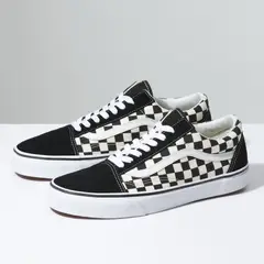 VANS - Zapatillas Unisex UA Old Skool Checker Negra