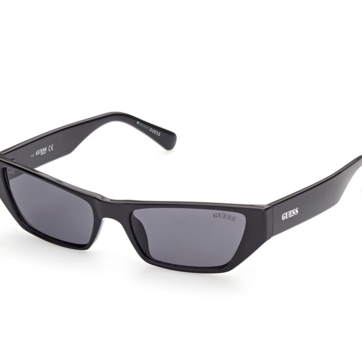GUESS - Lentes de Sol Negro  Brillo