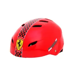 FERRARI - CASCO WITH ADJUSTOR - RED MEDIUM