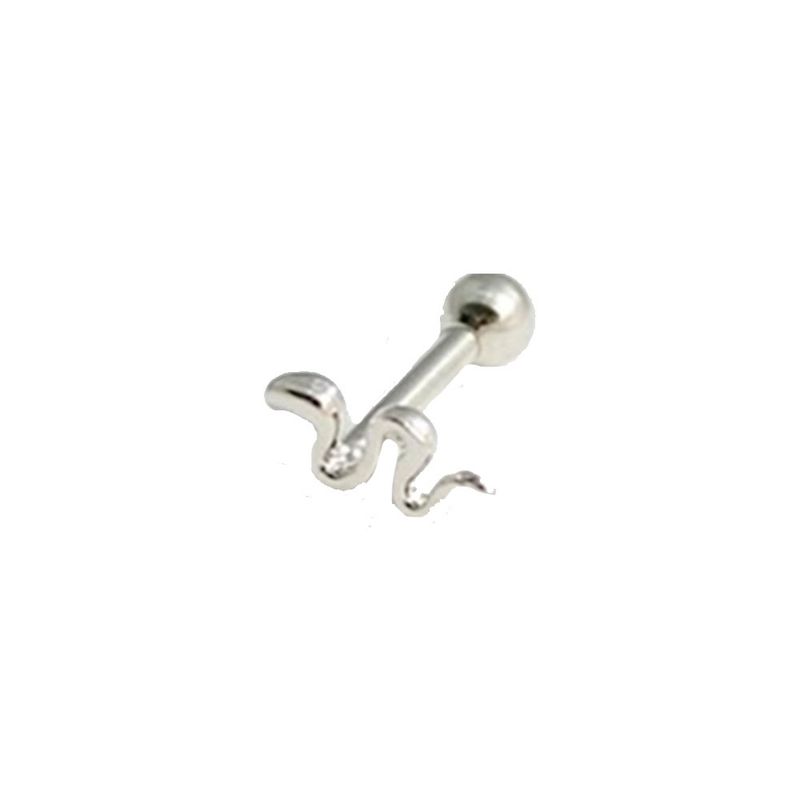 GENERICO - Aros Mujer Piercing cobrita Acero Philippa Joyas