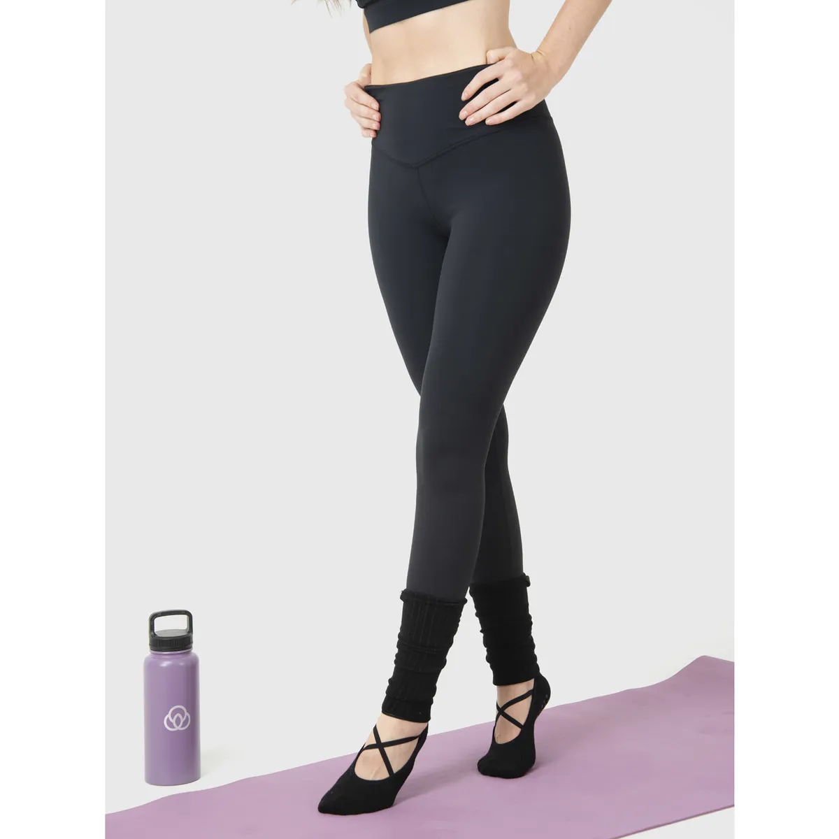 BSOUL - Calza 7/8 Mujer Ankle Leg Emma Negra BSOUL