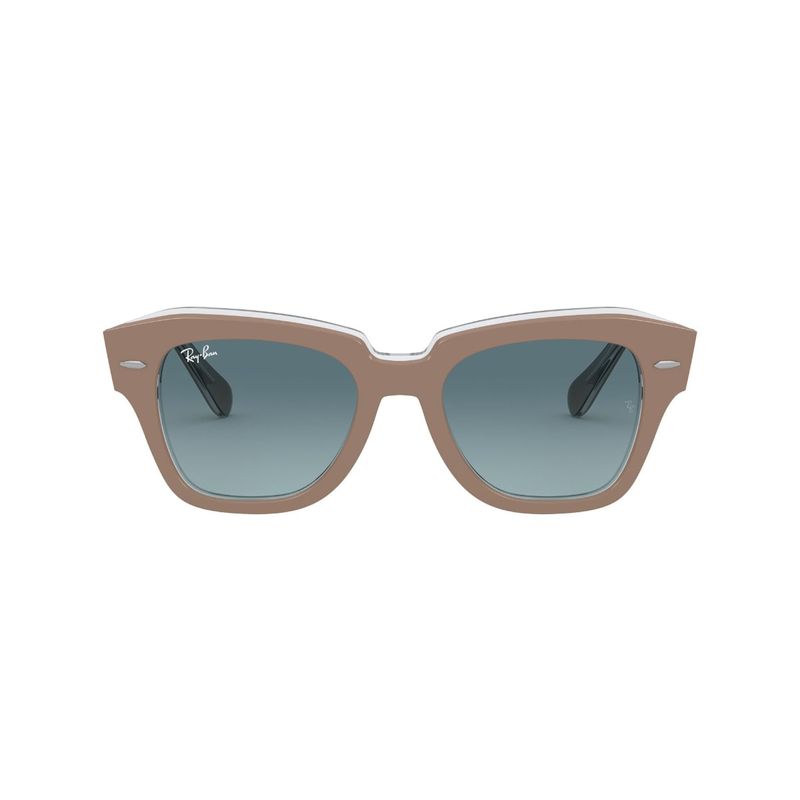 RAY BAN - Lentes De Sol State Street Marrón Claro