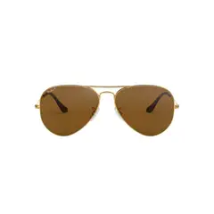 RAY BAN - Lentes de Sol Aviator Dorado Polarizados