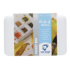 VAN GOGH - Acuarela en Pastillas Set 12 Tonos Naturales