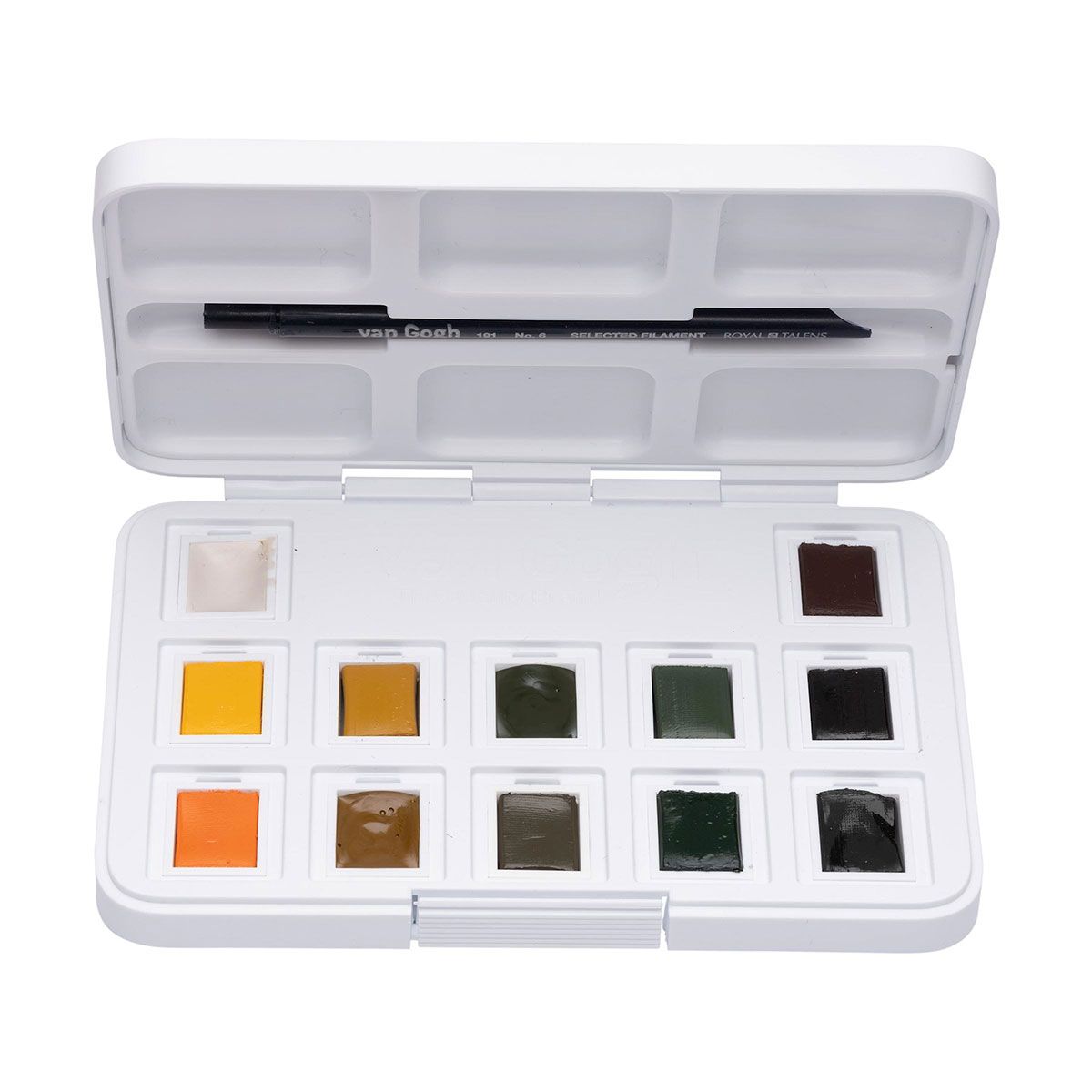 VAN GOGH - Acuarela en Pastillas Van Gogh Set 12 Tonos Naturales