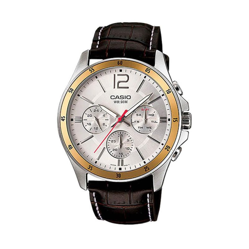 CASIO - Reloj Casio Cronógrafo Hombre MTP-1374L-7A