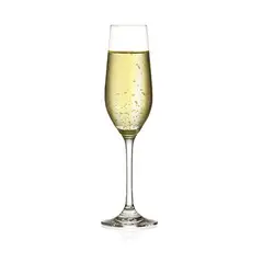 GLASSO - Set 6 Copas Cristal Para Espumante 235ml